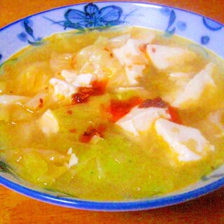 ☆ヘルシー☆とうふの簡単中華スープ